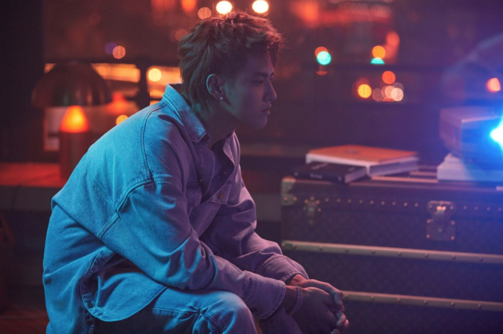 Kris Wu in Louis Vuitton's VVV campaign video created by advertising agency Fred amp; Farid. Courtesy image.
