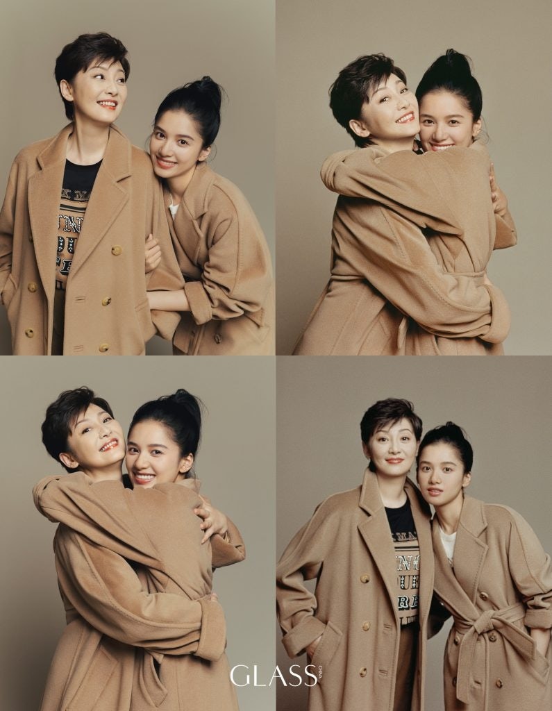 The “Mother amp; Daughter” campaign casted actress Xu Fan (the onscreen "mother") and Gen Z actress Zhang Jingyi (the onscreen "daughter"). Photo: Glass China