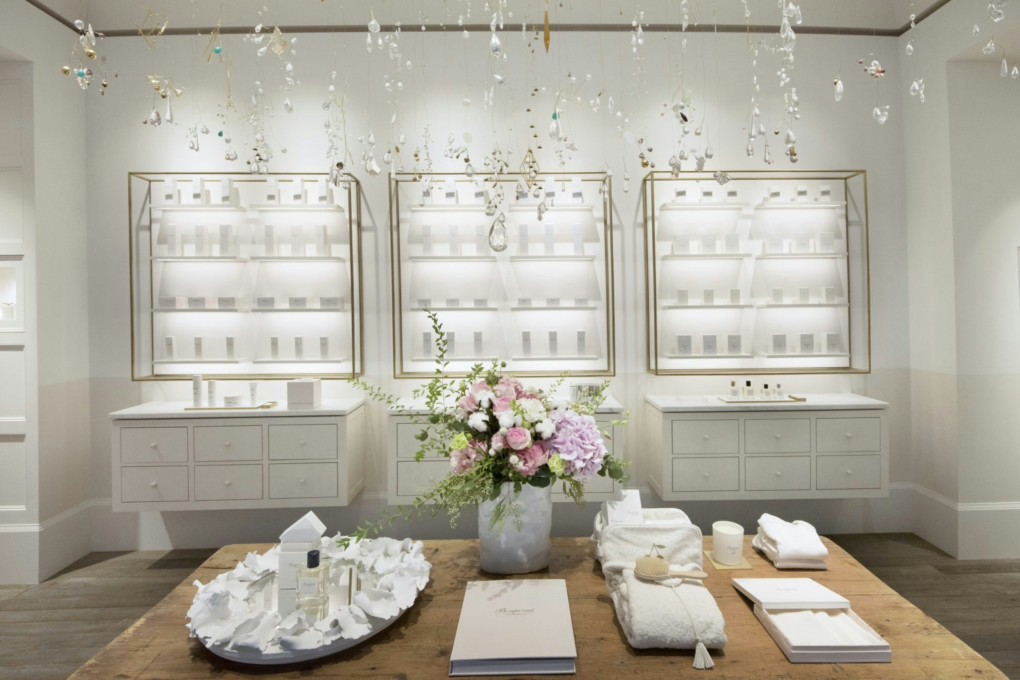 Bonpoint's perfume and cosmetic conceptual store opened on September 2017 in Taikoo Hui, Shanghai. Photo: Courtesy Bonpoint