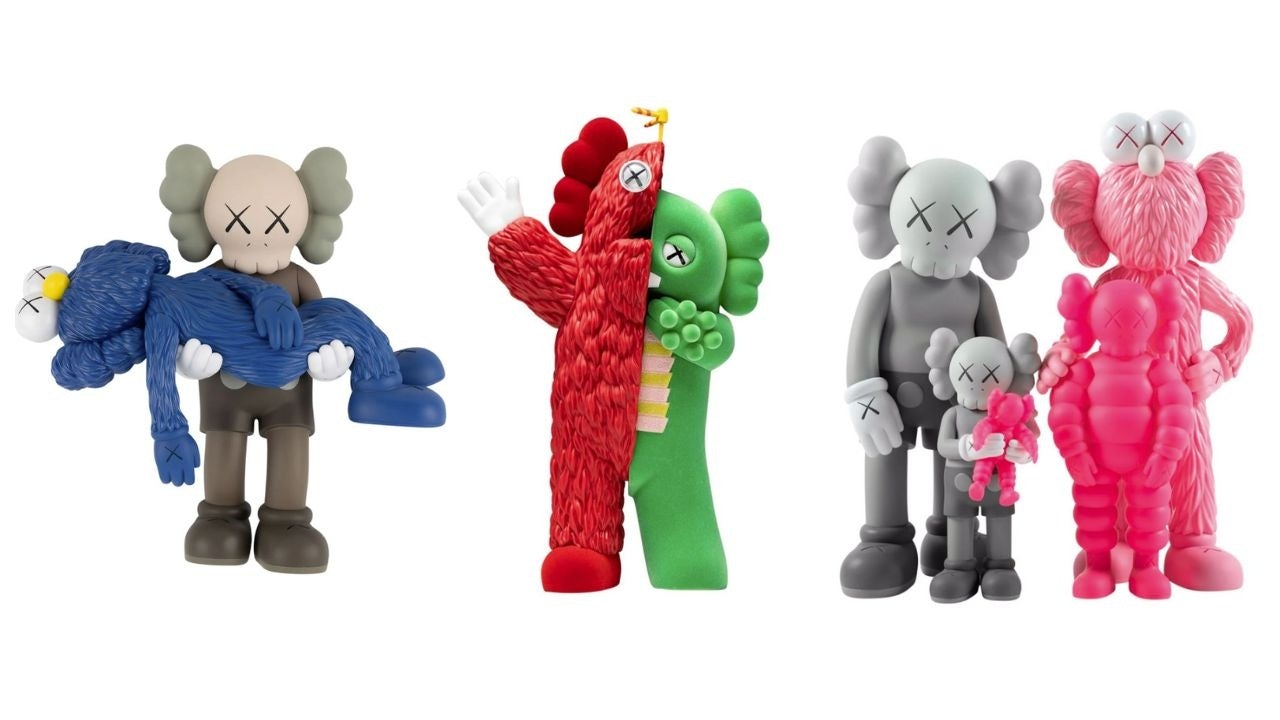 Kaws figurines are some of the most popular art toys in China and beyond. Photo: Kaws