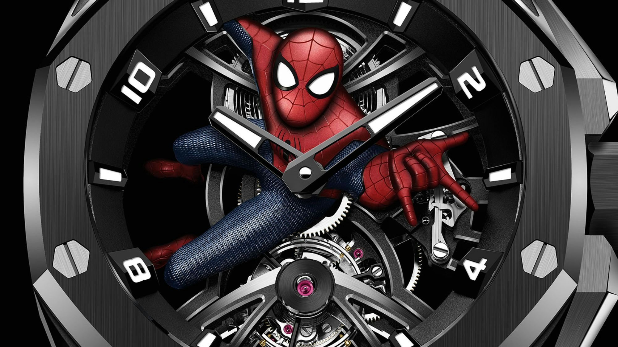 Following the first ever Marvel AP collaboration in 2021, the Spider-Man timepiece has attracted even more hype. Photo: Audemars Piguet
