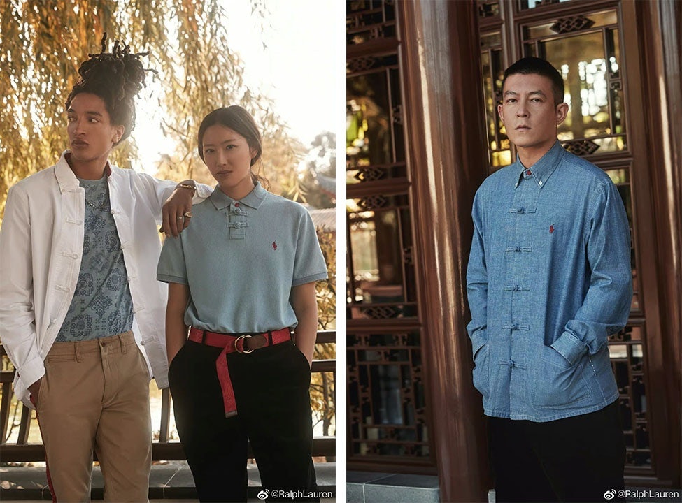 Polo by Ralph Lauren x CLOT draws style inspiration from Edison Chen's Hong Kong heritage. Photo: Ralph Lauren's Weibo