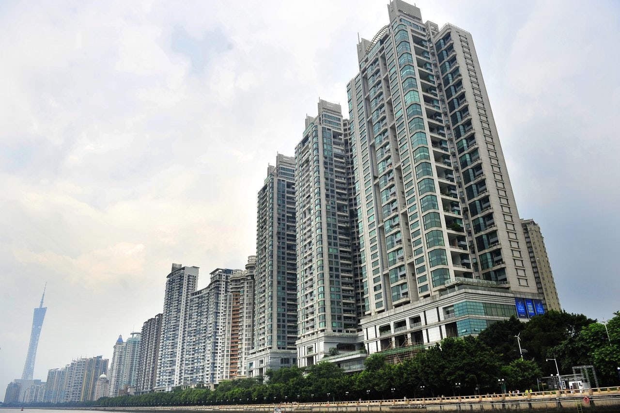 Luxury residential sales in Guangzhou were up almost 80 percent quarter on quarter, and China's "Bay Area" could become even more attractive thanks to new business-friendly policies. Photo: VCG