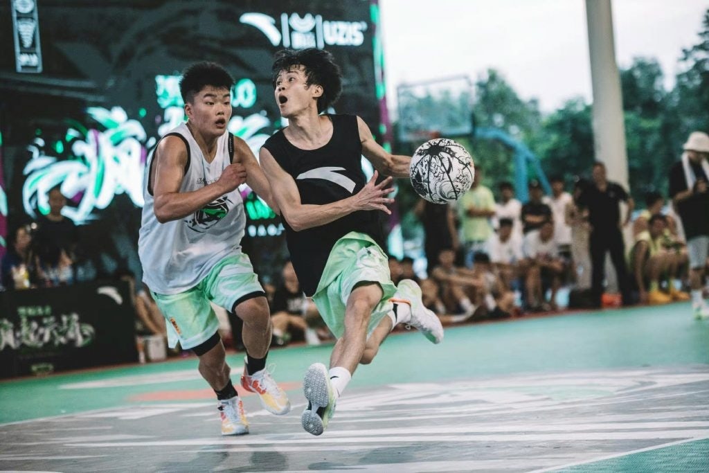 "Shock the Game" has become a successful basketball IP for Anta, landing in major cities like Hangzhou, Xi’an, and Wuhan this year. Photo: Anta