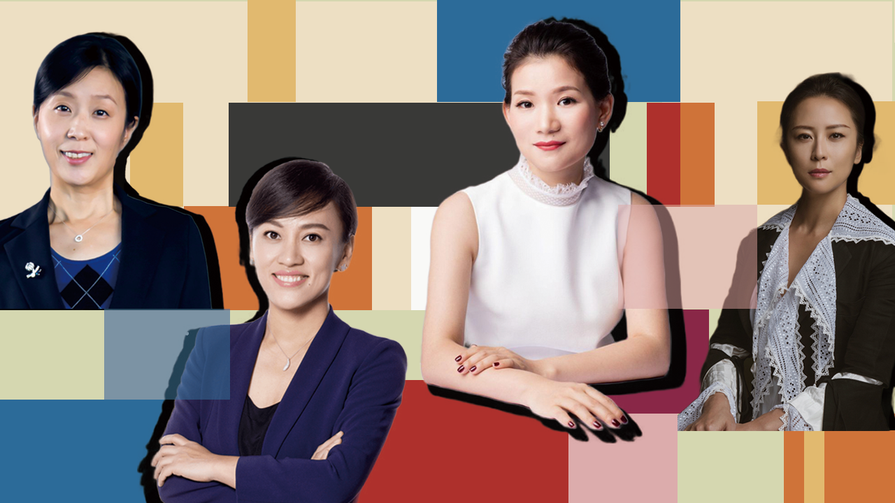Notably, many of these new female executives come from tech backgrounds. Photo: Jing Daily illustration/Lin Yubing