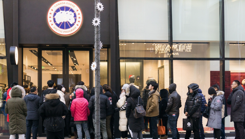 Canada Goose saw 20 percent higher sales this year compared to the previous year. Photo: Shutterstock