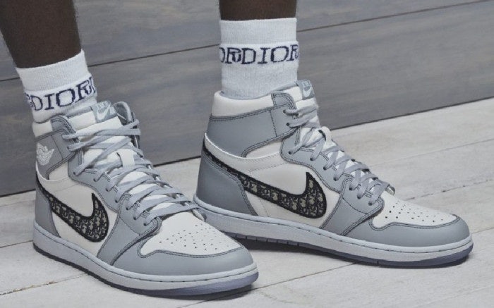 Dior x Air Jordan limited edition sneakers. Photo: Courtesy of Nike