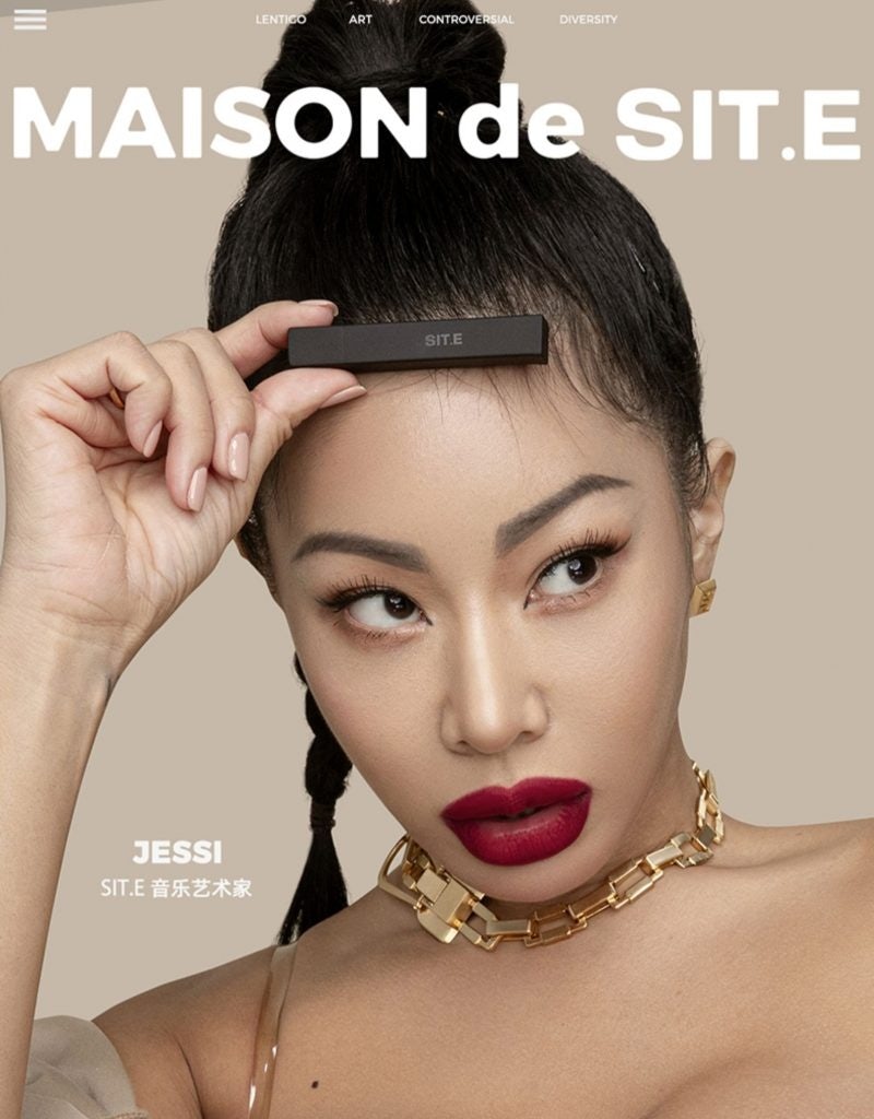 C-Beauty brand Maison de SIT.E launched a new line of double-ended lip powder. Photo: Courtesy of Maison de SIT.E