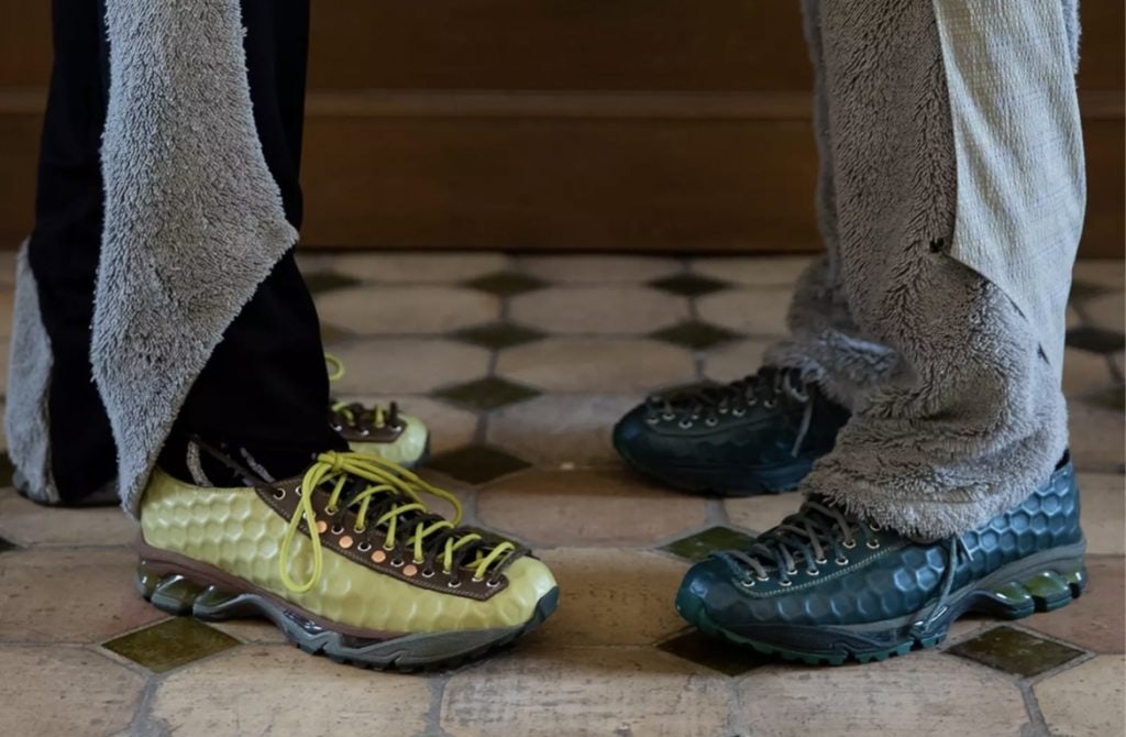 Kiko Kostadinov has launched a new luxury label in collaboration with Asics. Photo: Asics