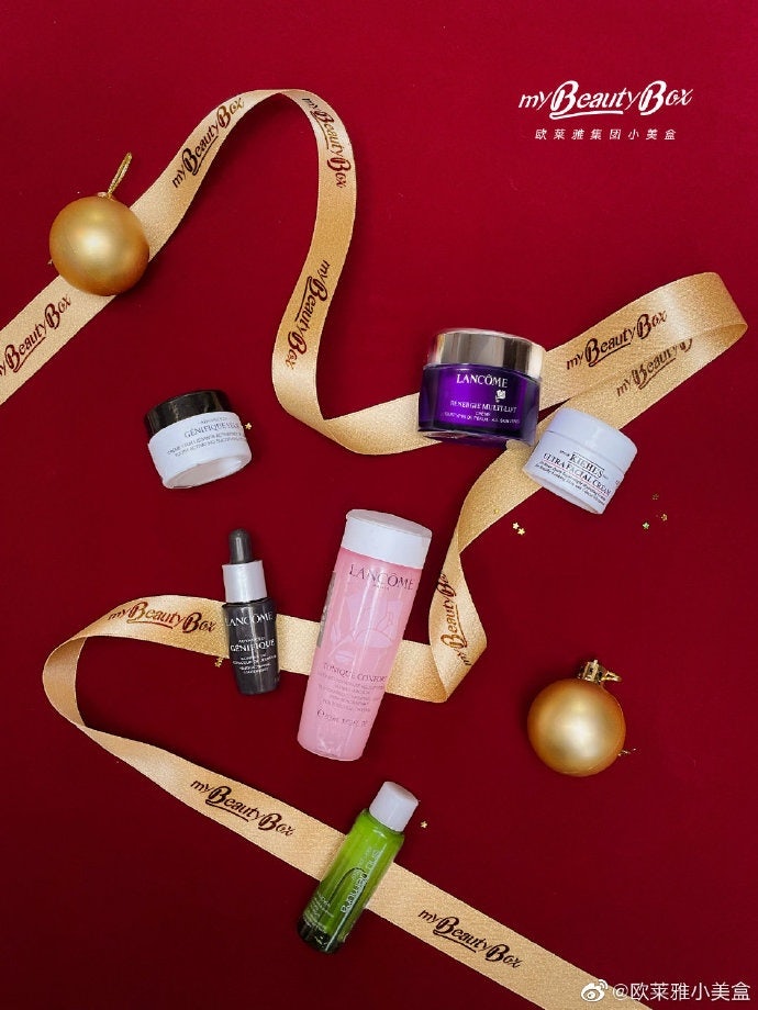 L’Oréal launched the Tmall store My Beauty Box, letting consumers pay for themed sample boxes. Photo: L’Oréal’s Weibo