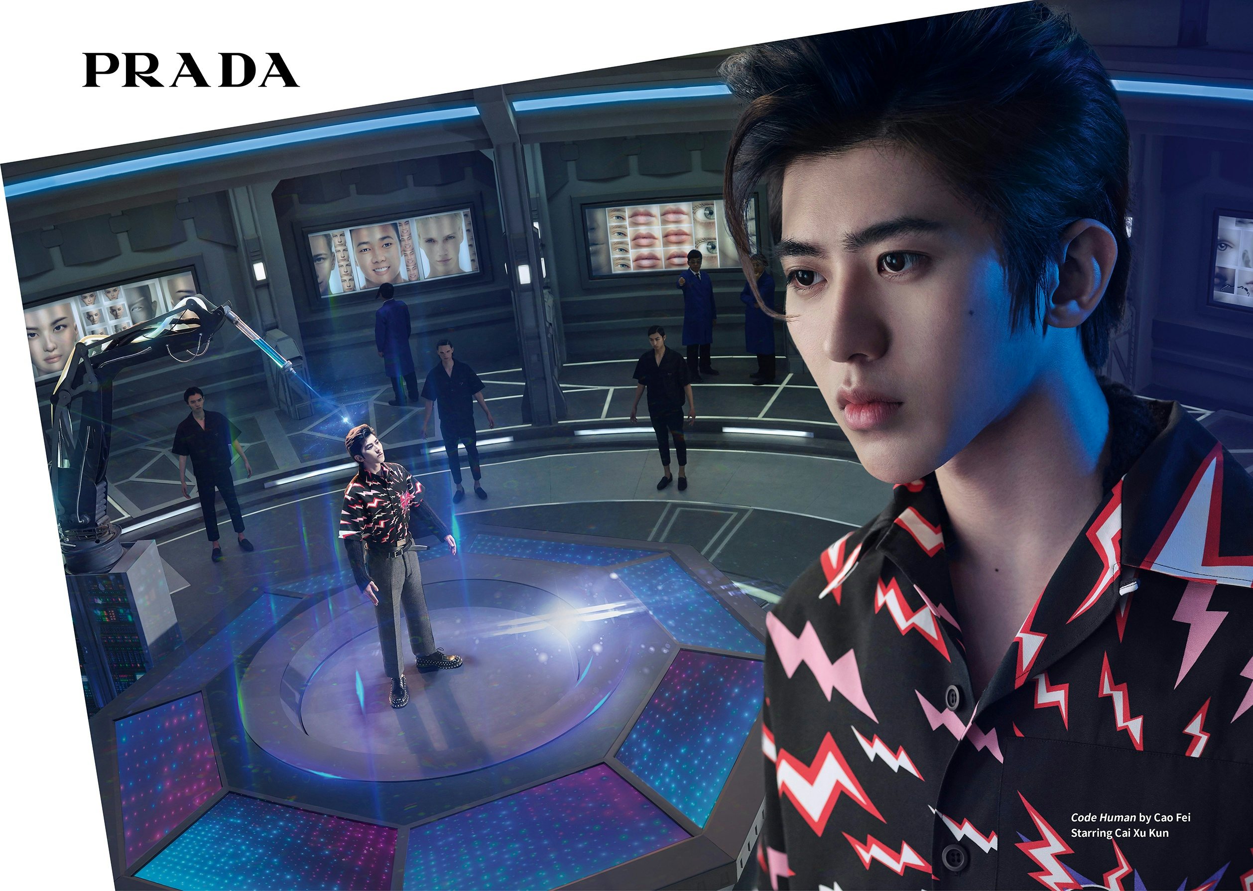 Italian luxury giant Prada named the Chinese singer, rapper and actor Cai Xukun, who was born in 1998, to be its Chinese brand ambassador. Photo: courtesy of Prada
