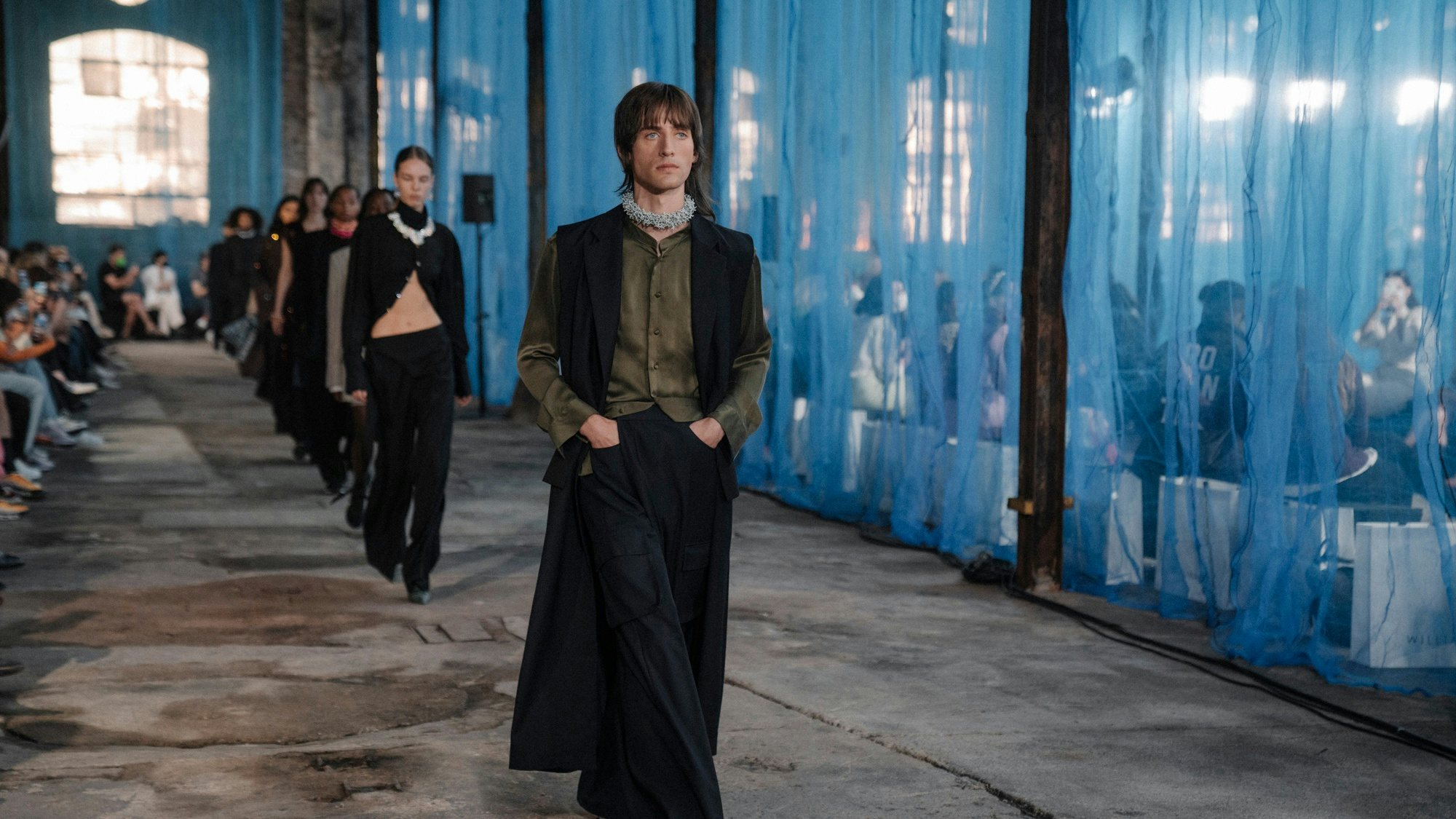 Post runway show, Jing Daily caught up with designer William Fan, the star of Berlin’s Fashion Week, to discuss his latest collection and what’s next for the brand. Photo: Family__Resort