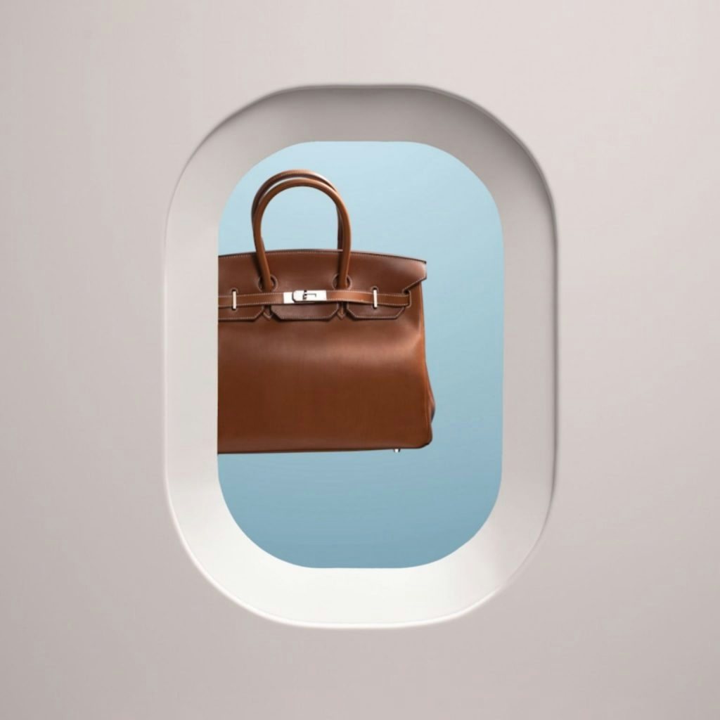 The Birkin bag was inspired by Dumas' encounter with fashion icon Jane Birkin on an airplane. Photo: Hermès