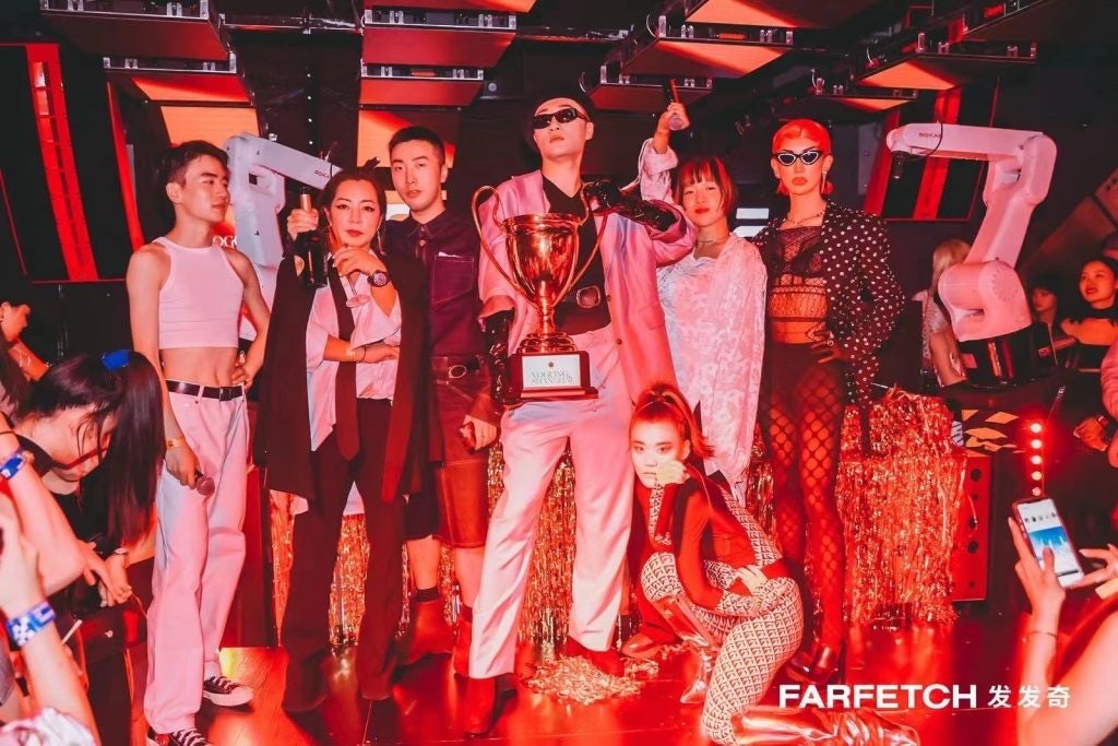 Farfetch hosts a party in celebration of Pride month. Photo: Courtesy of Farfetch