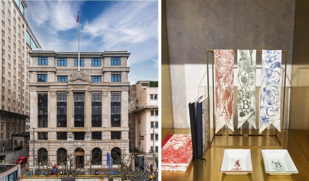 Dior held a special Spring VIP exhibition at the BAIwork located on Sichuan Middle Road, a neoclassical house built in 1921. Photo: BaiWORK, Global Times