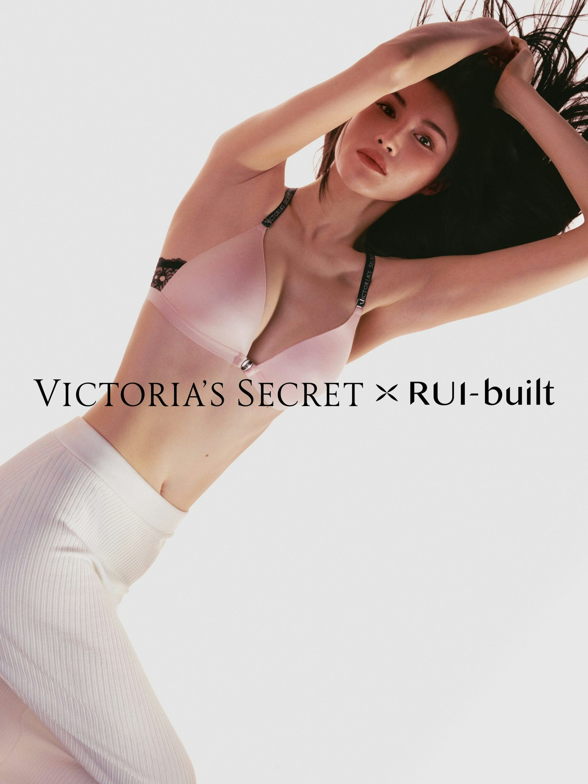 Bras feature the French triangle cup design with Victoria's Secret marshmallow padding, given a Rui twist. Photo: Victoria's Secret