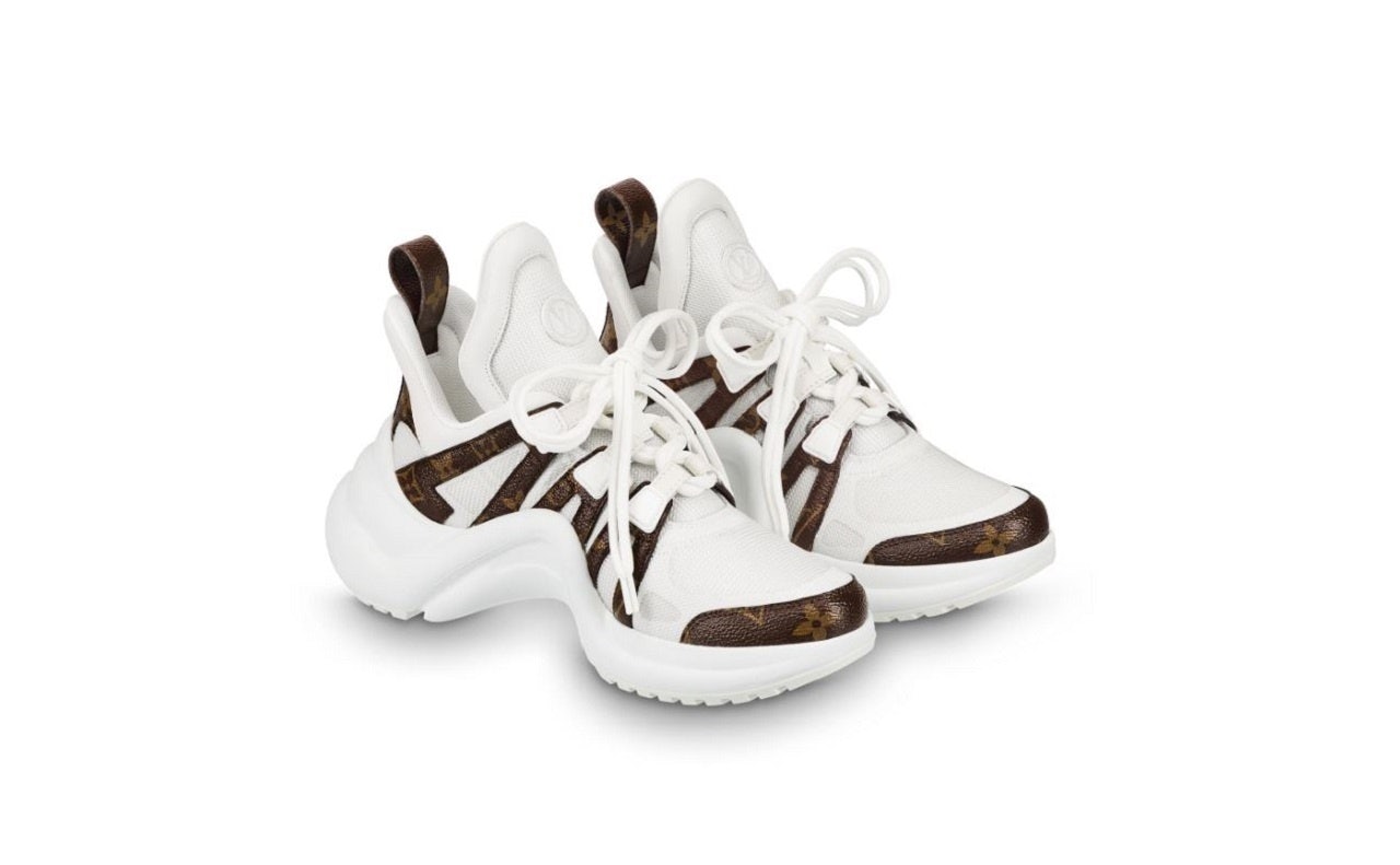 Louis Vuitton officially brought action against Belle International Holdings for design infringement of its Archlight sneakers, but what is the chance for the French luxury label to win in China? Photo: Louis Vuitton's website