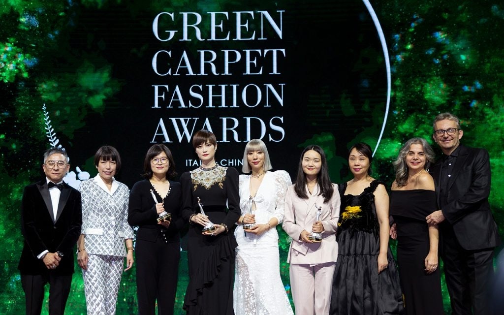 The launch of Green Carpet Fashion Awards in October reflects the significance of the China market as well as fashion’s ever-growing sustainability agenda since the COVID-19 pandemic. Photo: Organizers