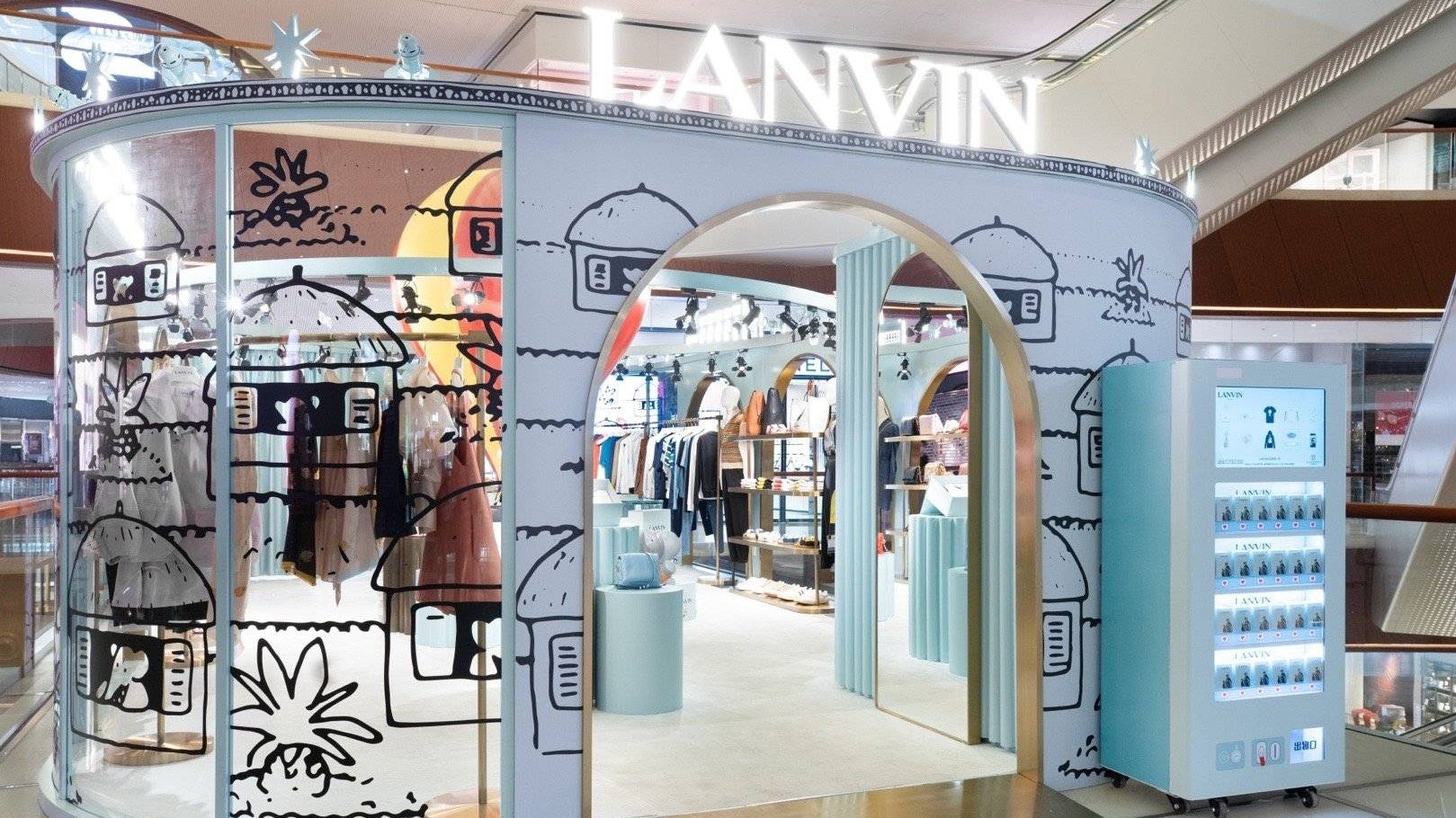 Given that blind boxes are China’s new obsession, Lanvin has been leveraging the trend to reach local Gen Zers. Photo: Courtesy of Lanvin