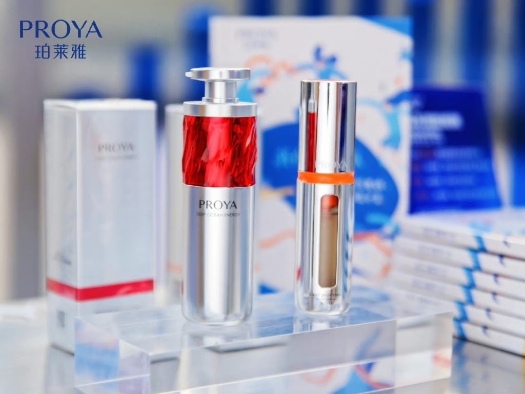 Homegrown name Proya is moving up the scale by releasing anti-aging products and increasing its prices. Image: Proya