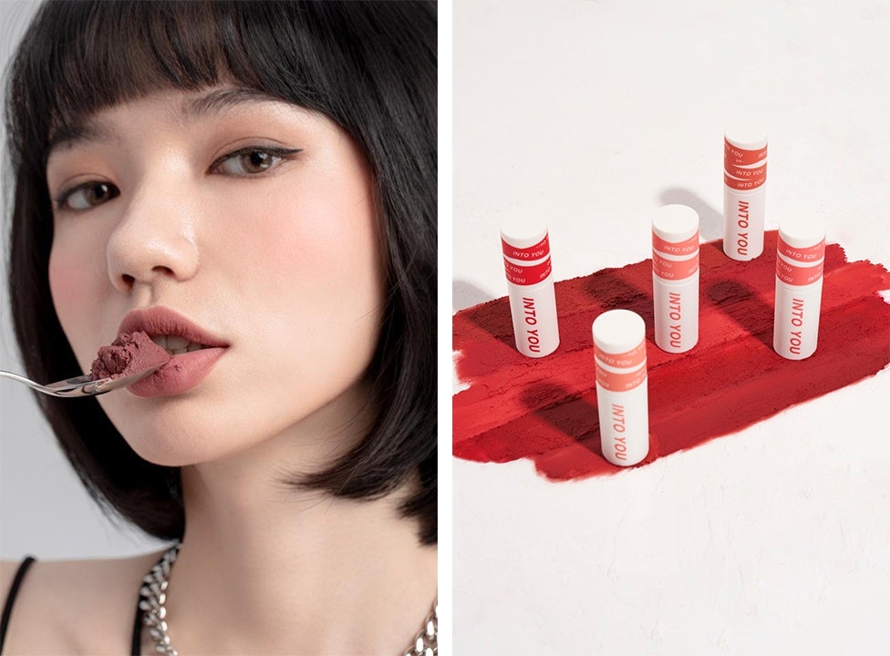 C-beauty label INTO YOU launched the lip mud concept in 2020. Photo: @INTO YOU’s Weibo