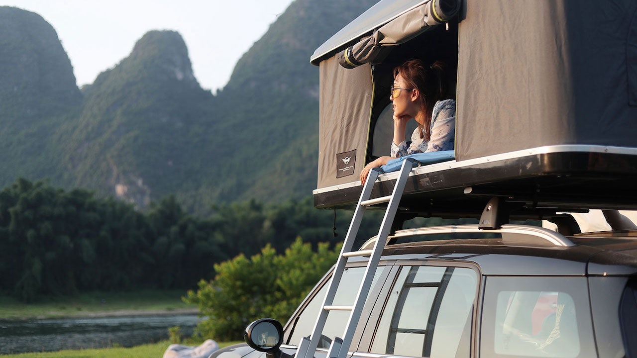 The Nomad Hotel by Mini effectively ties the MINI brand to the glamping lifestyle trend. (Photo: MINI) 