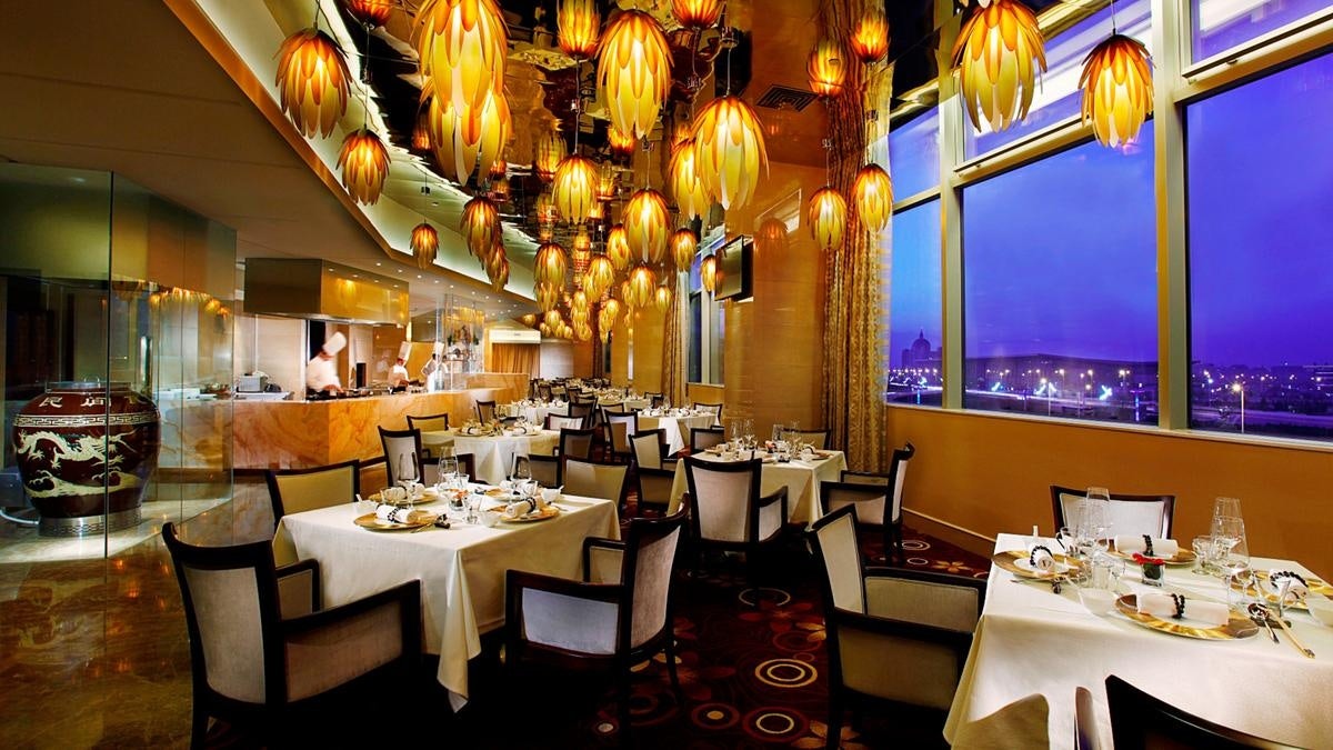 The Kempinski Yinchuan's fine dining Chinese restaurant. (Courtesy Photo)