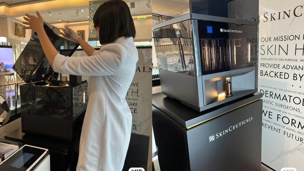 SkinCeuticals offers eight pre-prepared formulas that can be made into dozens of unique formulations customized to each customer’s skin condition. Photo: Xiaohongshu collage