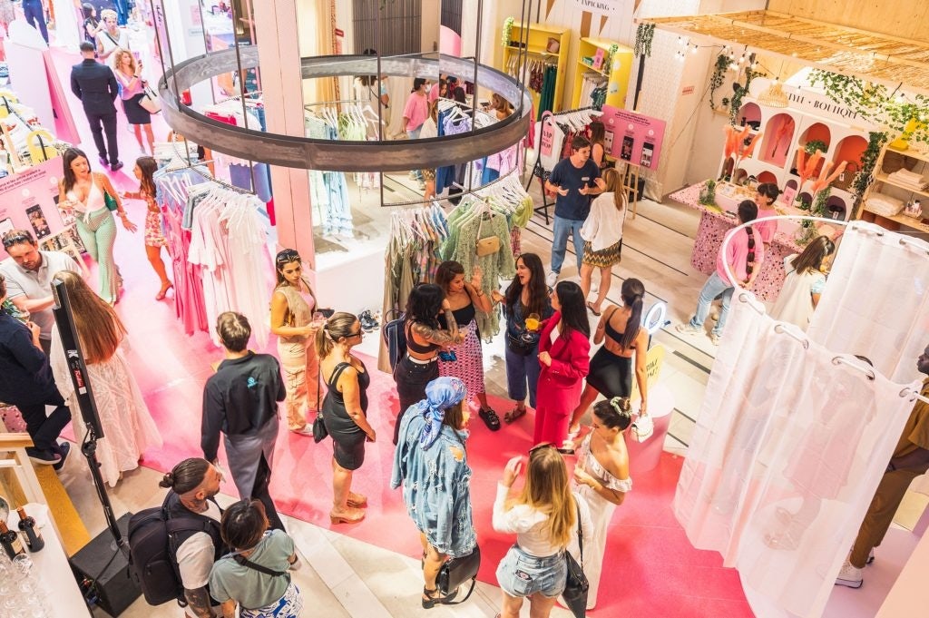 Shein partnered with Klarna to host a pop-up store in Barcelona from June 30 to July 10. Photo: Shein