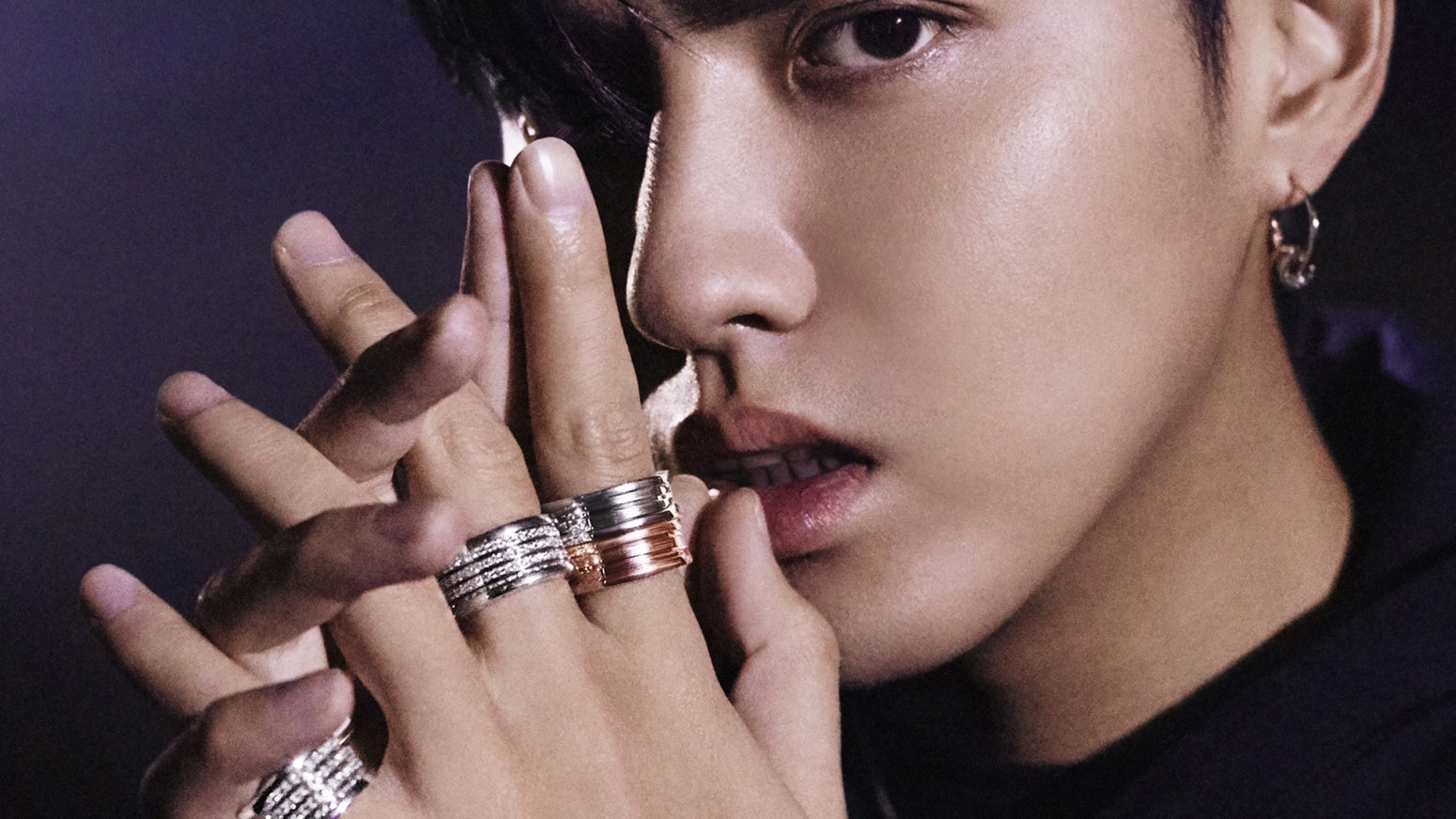 Traditional masculine jewelry implies gothic rings or rapper-inspired chains, but for China's cohort of Gen-Z, fashion-fluent men, those style conventions aren’t enough. Photo: Courtesy of Bulgari