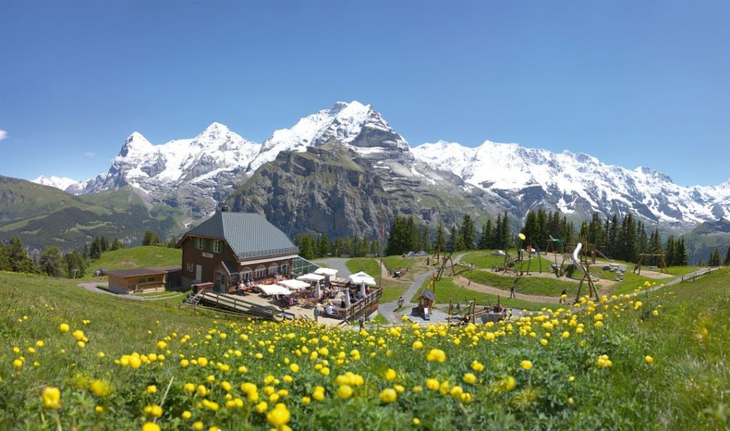With one of the most closely-knit rail networks in the world and impressive air and water quality, Switzerland leads the way towards a sustainable future. Photo: Switzerland Tourism
