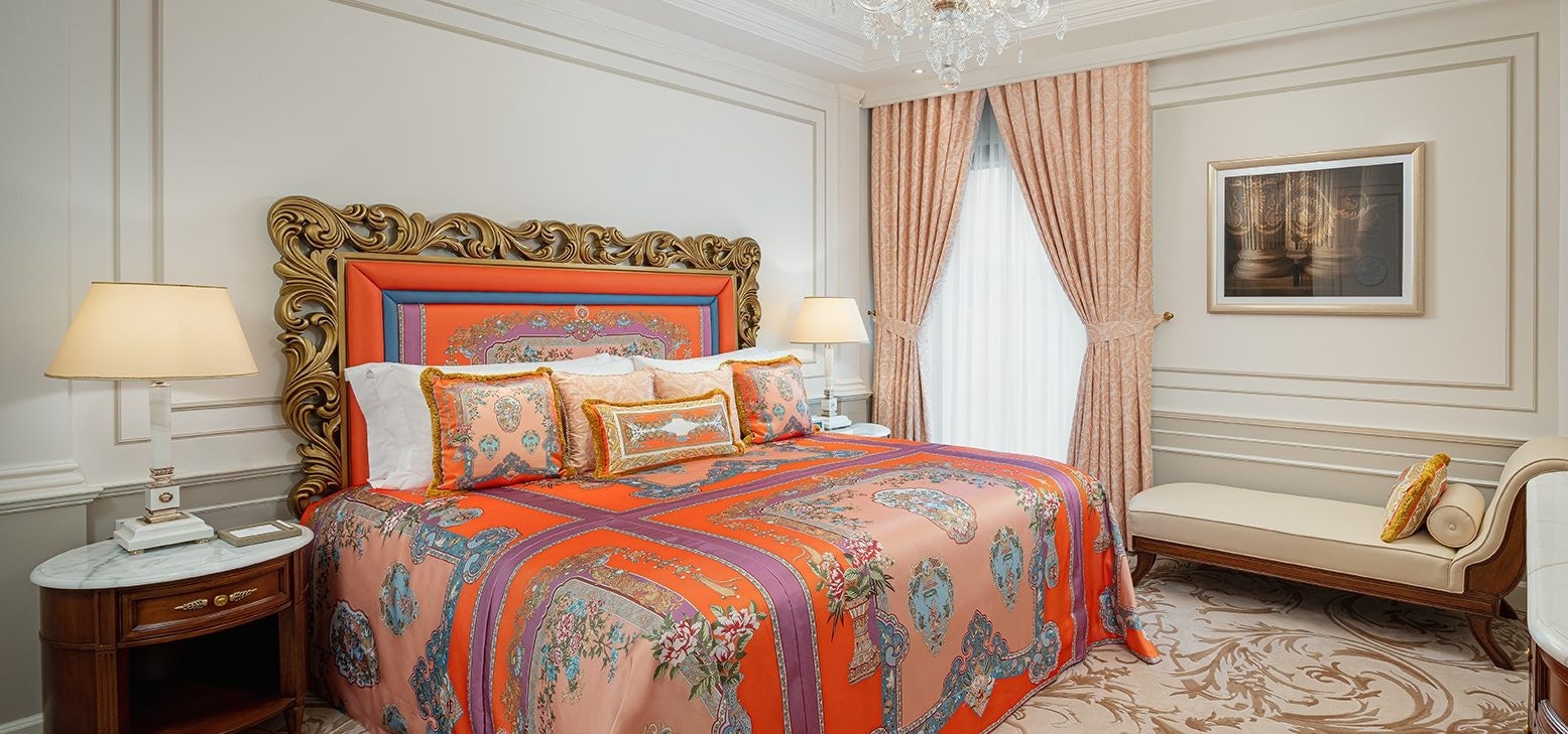 Palazzo Versace Macau features furnishings from the Versace Home Collection. Photo: Grand Lisboa Palace Resort Macau