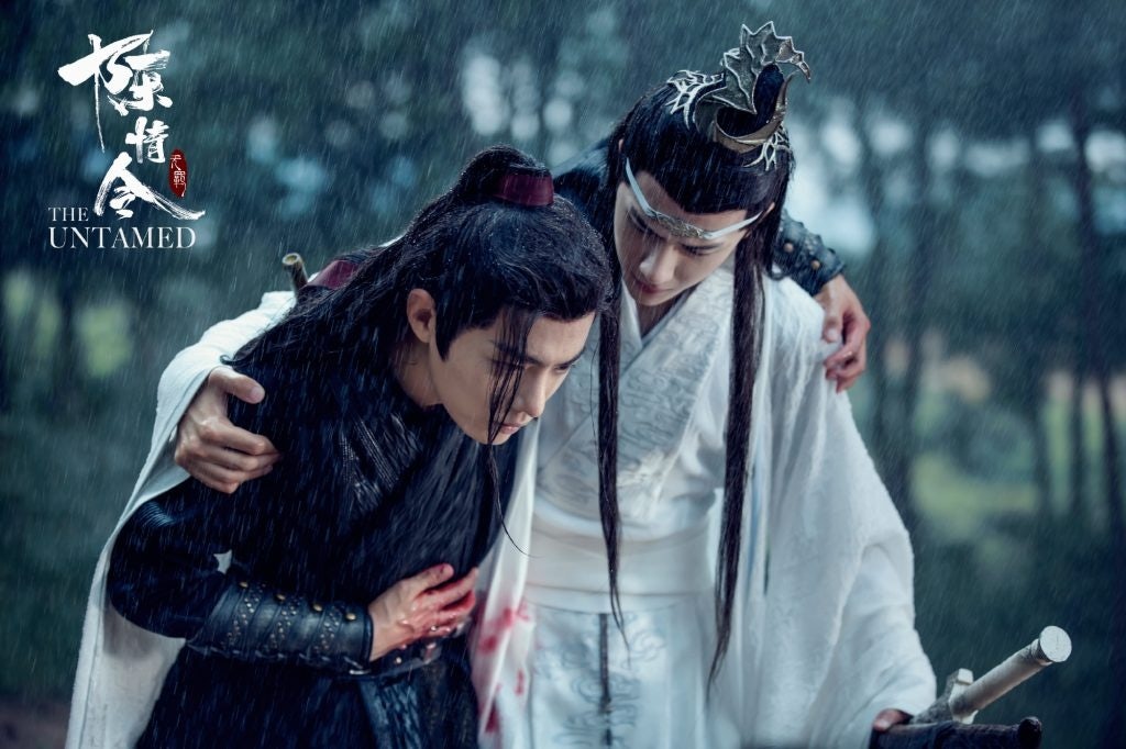 The Untamed helped propelled actors Xiao Zhan and Wang Yibo to global fame. Photo: The Untamed's Weibo