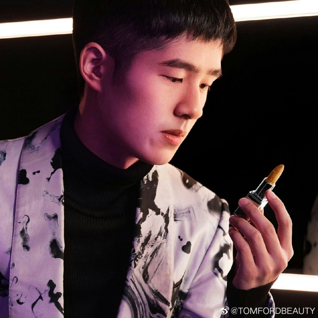 On the higher end of the price spectrum, Tom Ford's Extreme Lip Spark lipstick retails for 70 a tube on Tmall. Photo: Tom Ford's Weibo.