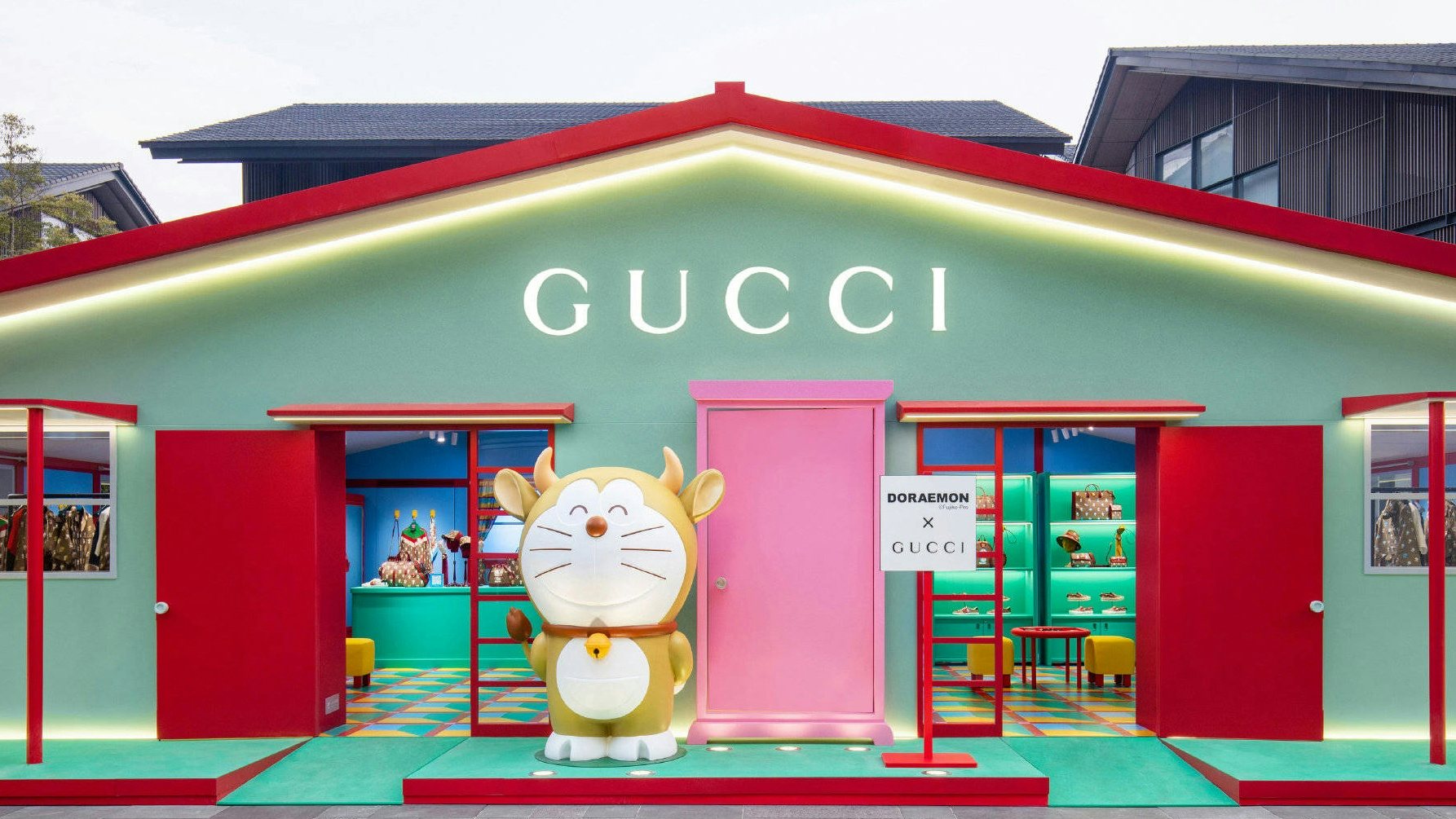 Much has been made of the post-pandemic shift to e-commerce. But some retail executives believe offline sales will slowly start to surge again. Photo: Courtesy of Gucci