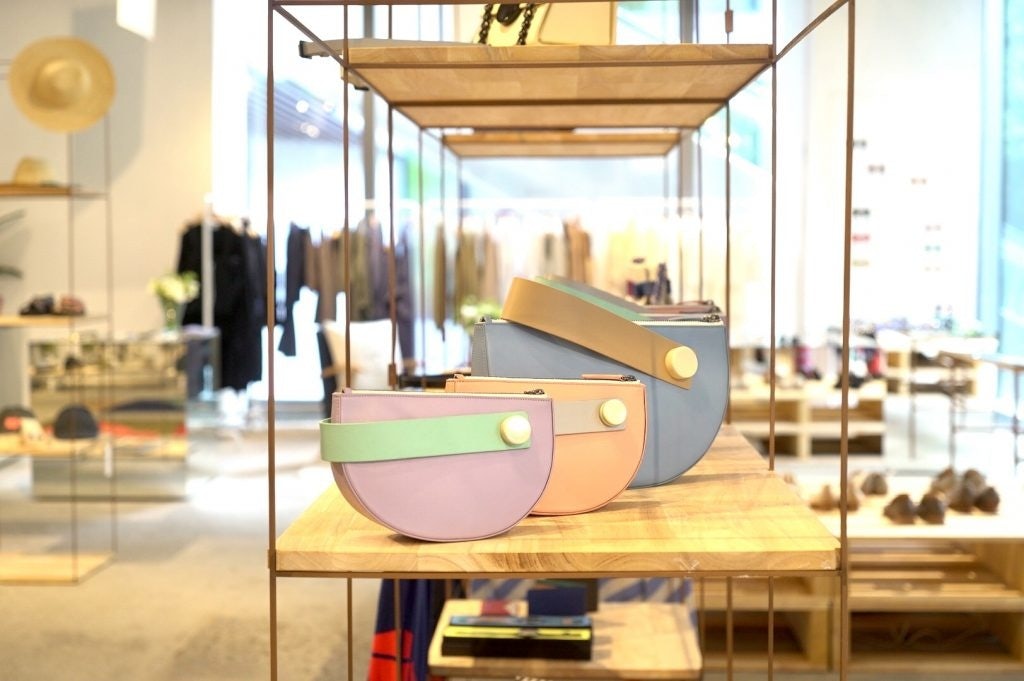 Handbags by Hong Kong based luxury accessories brand Matter Matters at Coda Showroom. (Courtesy Photo)