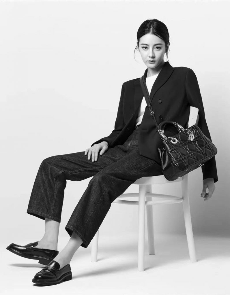 Dior's China brand ambassador Dilraba was featured in the launch campaign of the Lady 95.22 handbag. Photo: Dior