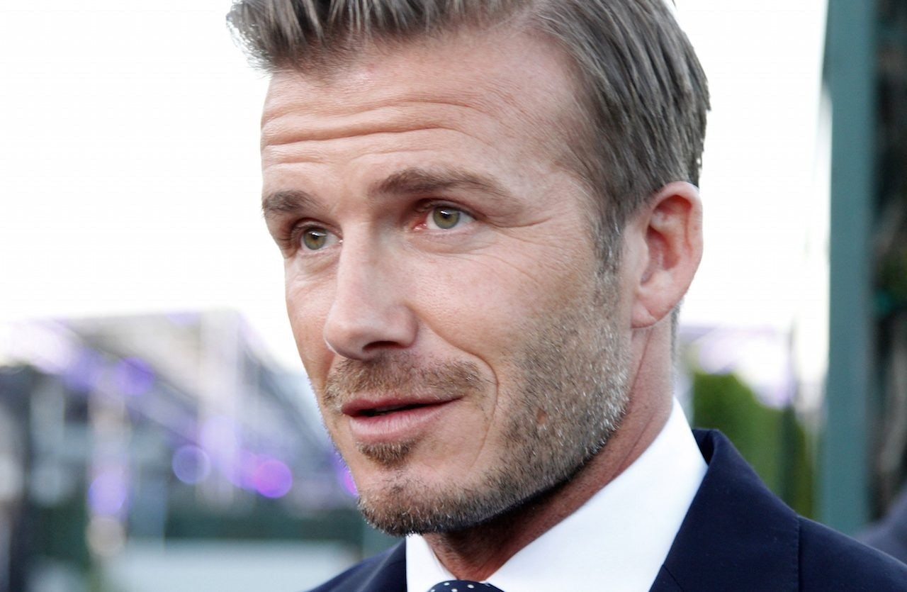 David Beckham. (Image via Shutterstock)