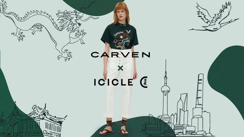 French fashion label Carven was acquired by ICCF Group in 2018. Photo: ICICLE's Weibo