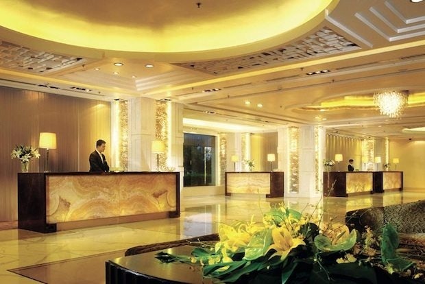 The Shangri-La Beijing lobby. (Shangri-La)