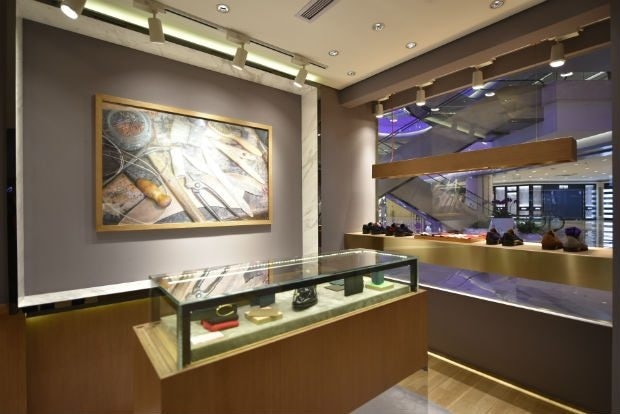 Maison Corthay's newest location in the Wuhan International Plaza Shopping Center. (Courtesy Photo)