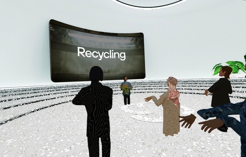 Participants created virtual avatars for the online summit. Photo: Lablaco