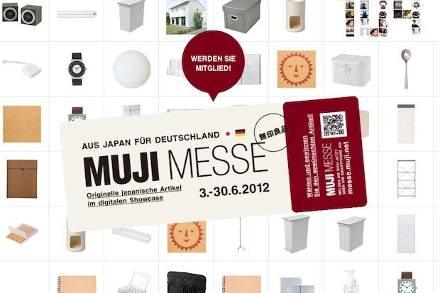 MUJI MESSE runs in Germany through June 30