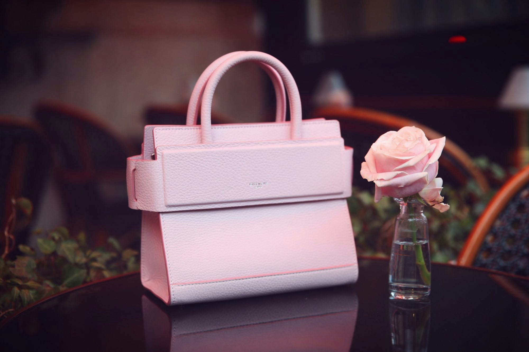 Mr. Bags teamed up with Givenchy to release this "Mini Horizon" handbag exclusively to his followers for Valentine's Day. Photo: Courtesy