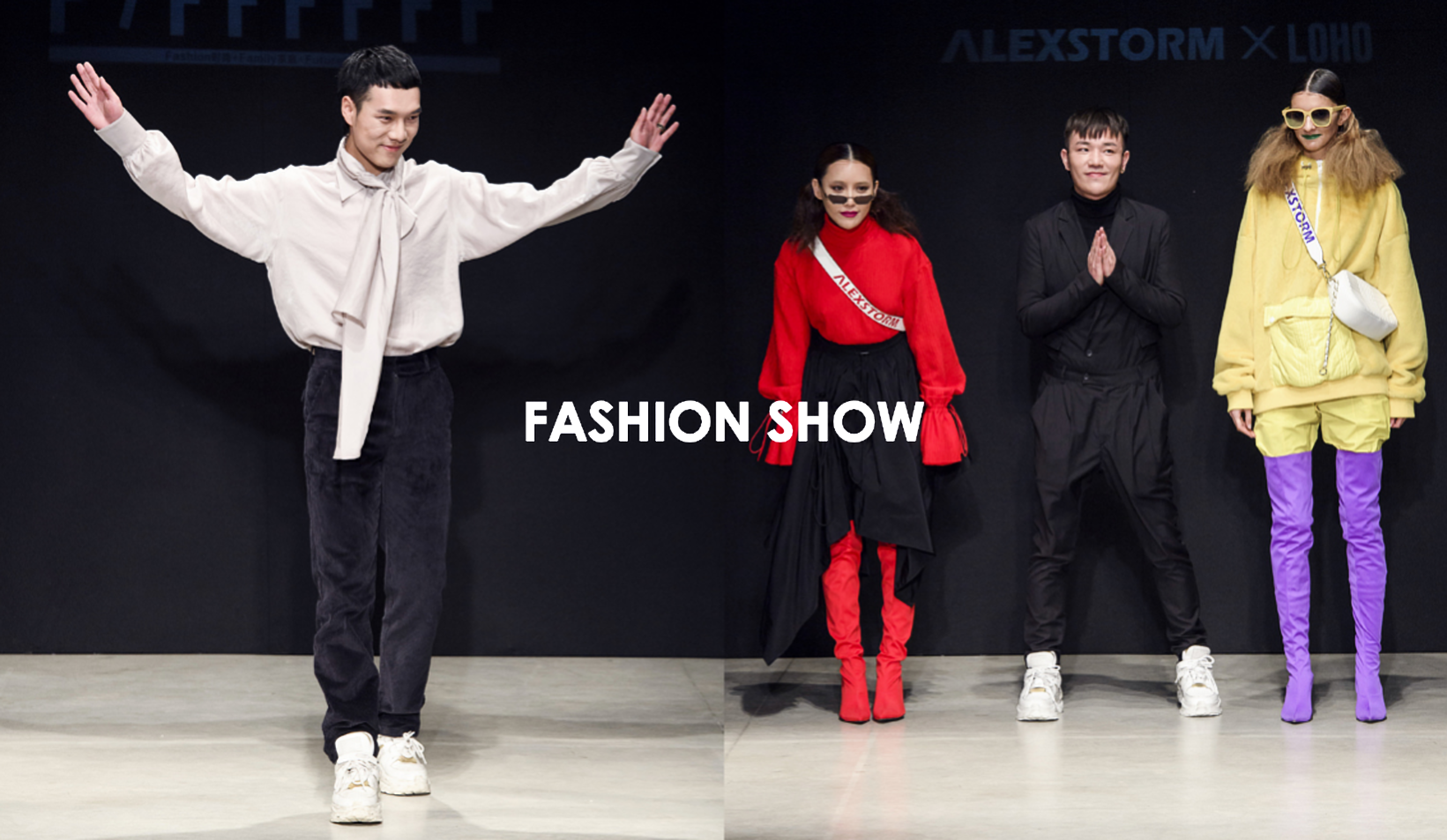 Chinese designer brands Alexstorm and F/FFFFFF at Milan Fashion Week 2019. Photo: The National Chamber for Italian Fashion official website