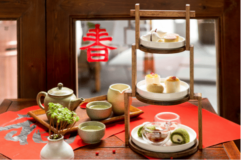 The Temple House is hosting Spring Festival-themed afternoon tea with traditional Chinese cookies. (Courtesy Photo)