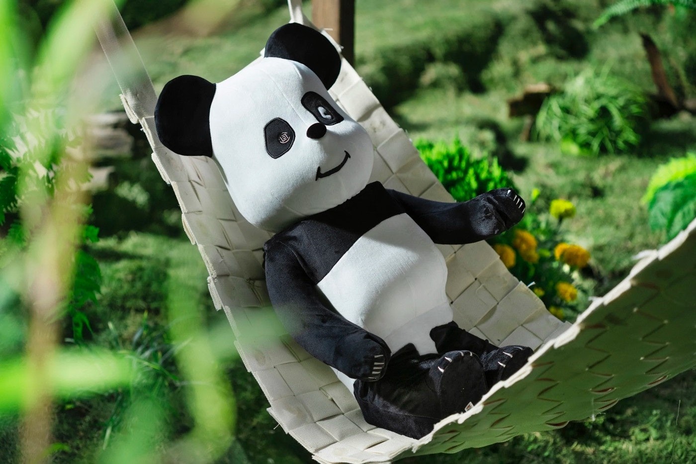 The Clot x Medicom Toy Be@rbrick Panda is part of Clot's month-long Panda campaign. Photo: Clot