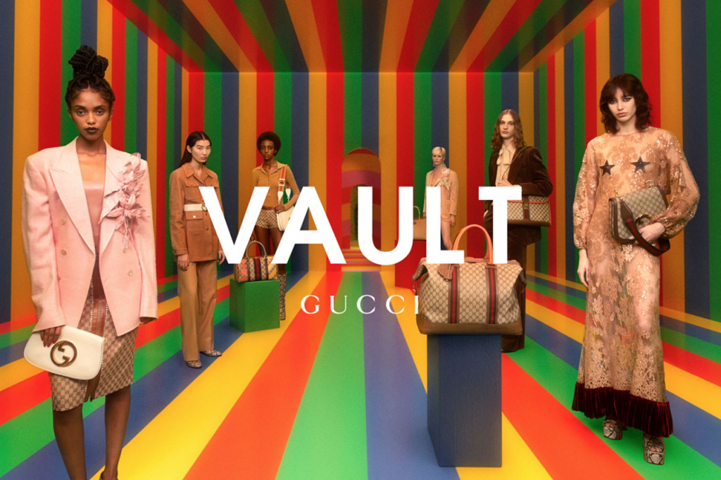 From Gucci to Coach, luxury brands are foraying into the second-hand market to cater to the shifting demands of young shoppers. Image: Gucci Vault