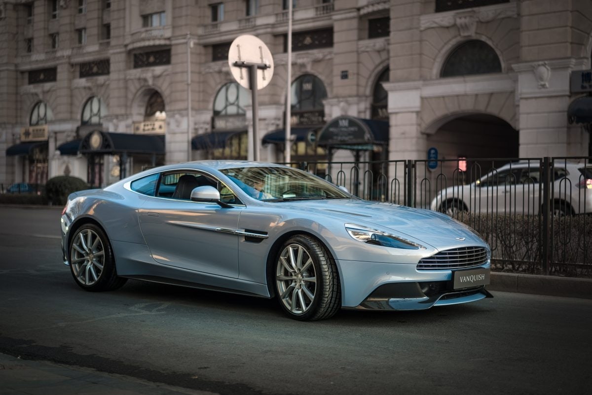 Aston Martin is among the supercar brands in Beijing that have a showroom in the Financial District. (Shutterstock)