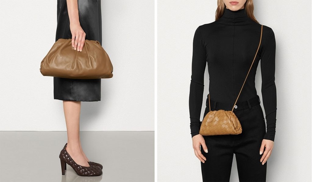 The Pouch handbag, introduced in the Fall/Winter 2019 collection, was Lee's first "It" bag for Bottega Veneta. Photo: Bottega Veneta